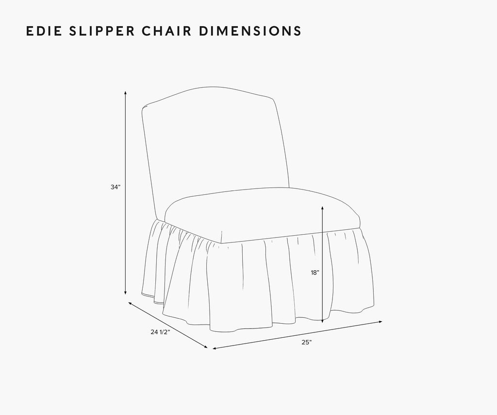 Edie Slipper Chair - Climbing Vines