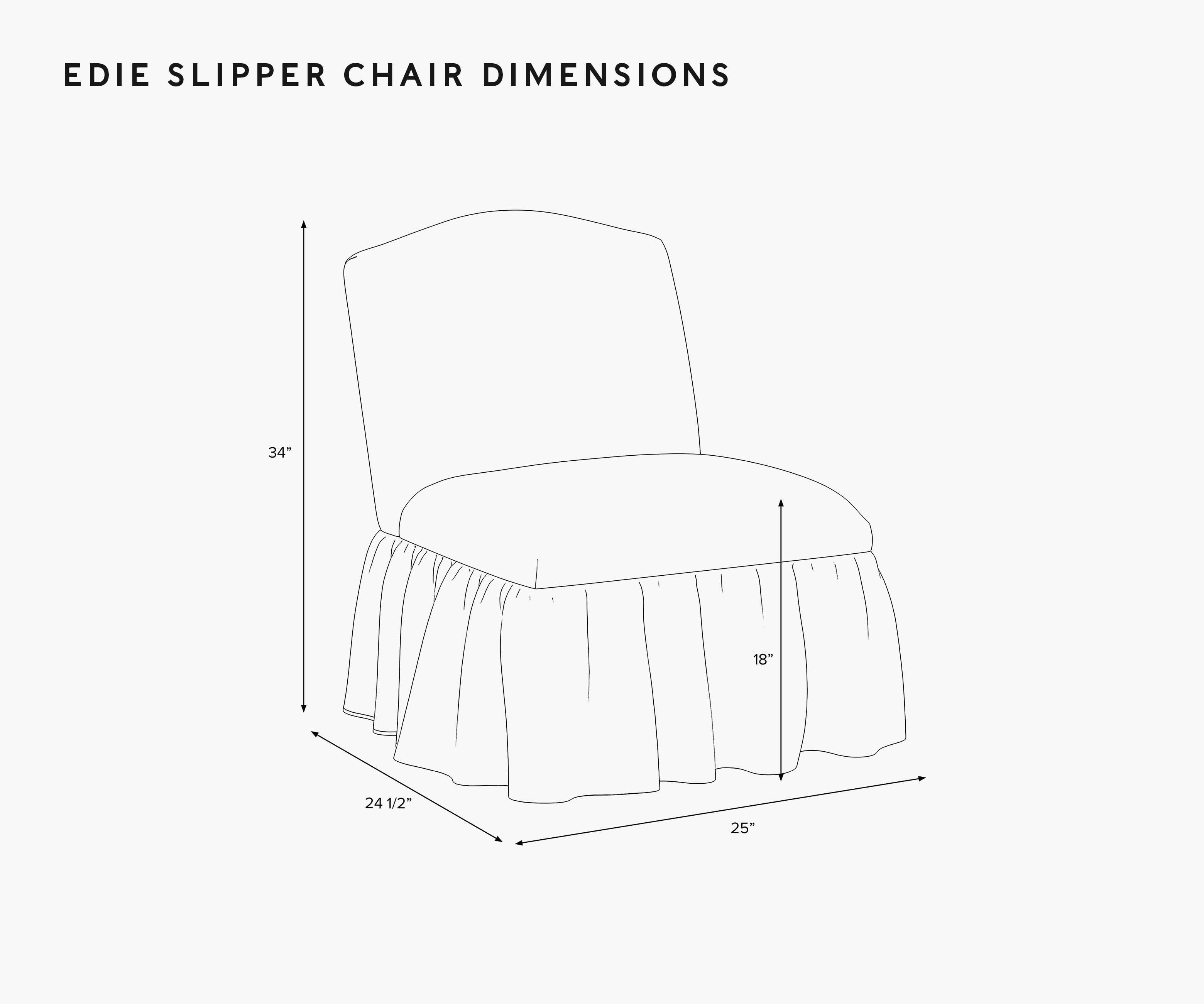Edie Slipper Chair - Climbing Vines